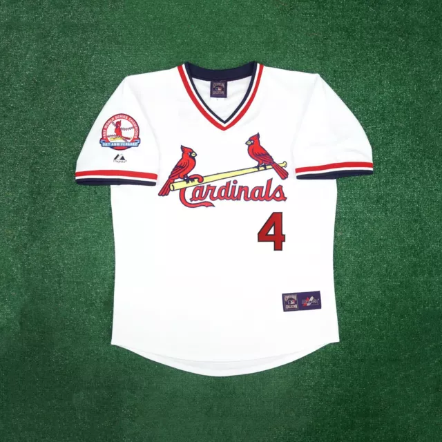 Yadier Molina 1982 St. Louis Cardinals Cooperstown Men's 30th Anniv. Home Jersey