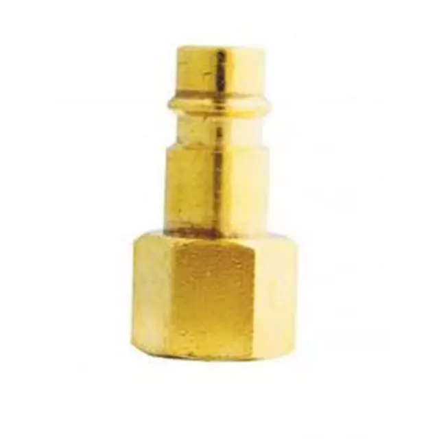 Milton 761 HI-Flo V-Style 1/4" FNPT Brass Plug