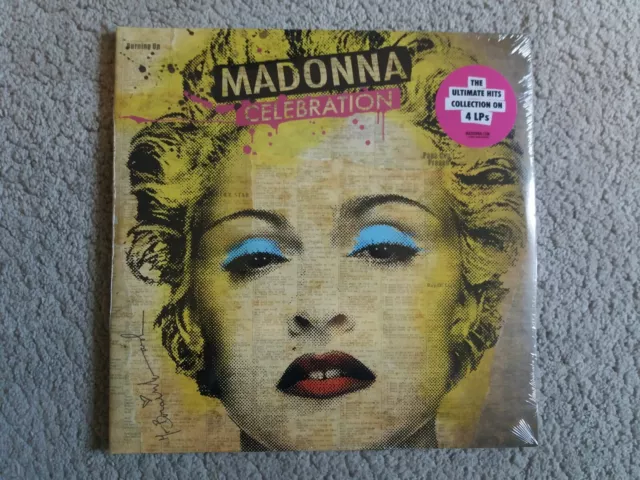 Vinyl 12" LP - Madonna - Celebration - Reissue - SEALED