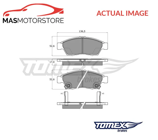 Brake Pads Set Braking Pad Front Tomex Brakes Tx 16-08 P New Oe Replacement