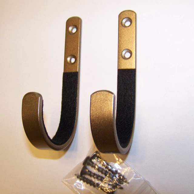 4 PCS Rack Wall Stainless Steel S Hooks Decorative Wall Hook Frame 11