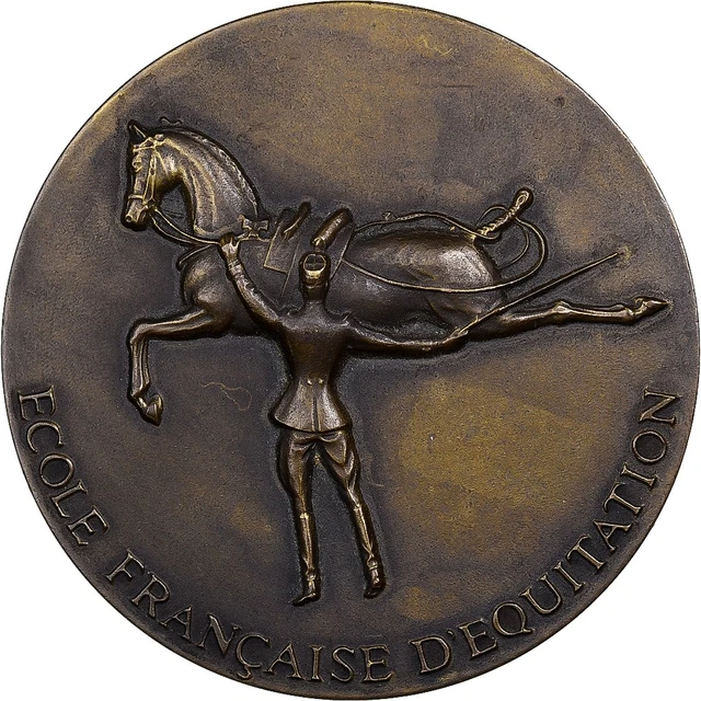 Médaille ACF Cent 1895-1995 Automobile Club De France En Bronze - Monnaie De Paris, Circulée