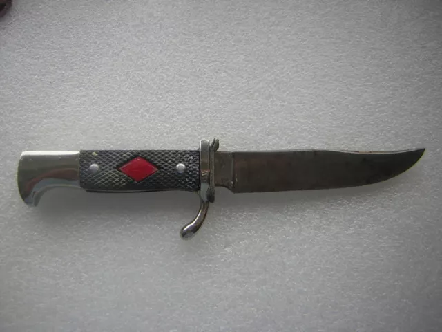 altes original Fahrtenmesser Schneidteufel Solingen Pfadfindermesser Messer