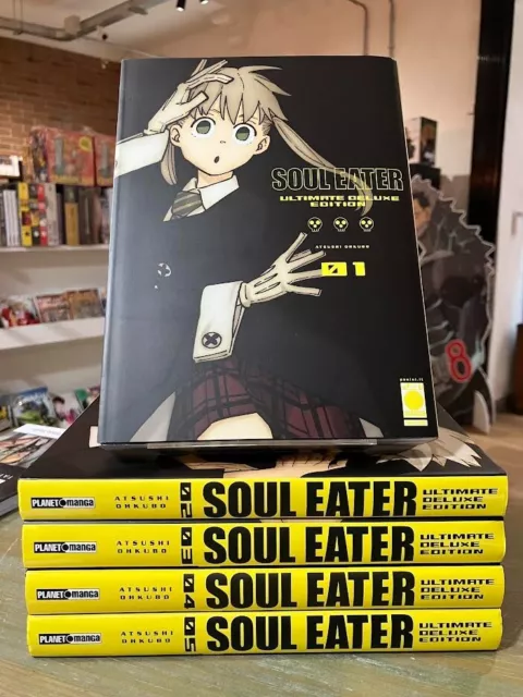 Planet Manga - Soul Eater Deluxe Edition - Volumi 1-2-3-4-5 - Shonen - Nuovo