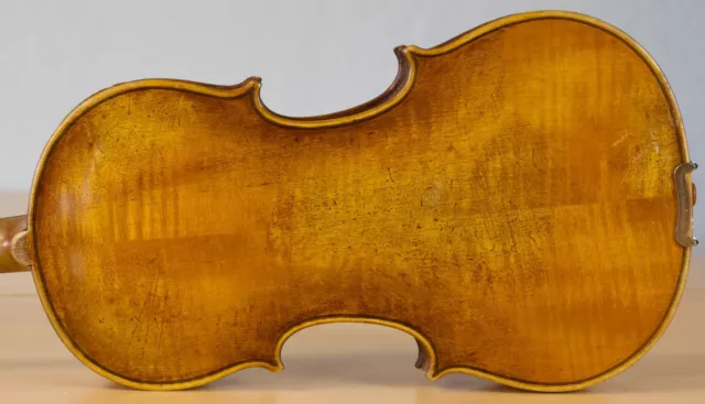 old violin 4/4 geige viola cello fiddle label LEANDRO BISIACH Nr. 1882