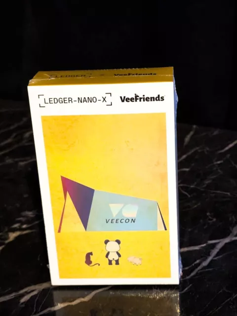 Veefriends Ledger Nano X - 1 of 555 VeeCon Exclusive Factory Sealed