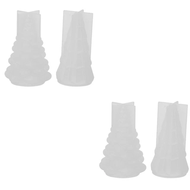 2x Vela De Silicona Forma Vela, De Formas De Chocolate Forma