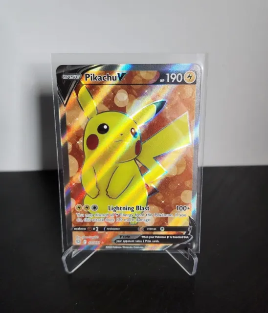 Pokémon TCG Pikachu V 157/172 (Full Art) Sword & Shield: Brilliant Stars NM/M