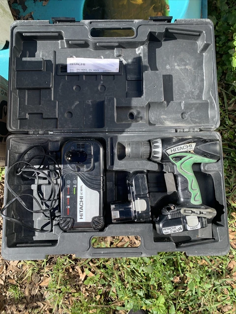 Hitachi DS 14DVF 14.4-volt Ni-Cad 3/8-inch Cordless Drill/Driver Hitachi DS 14DVF 14.4-volt Ni-Cad 3/8-inch Cordless Drill/Driver