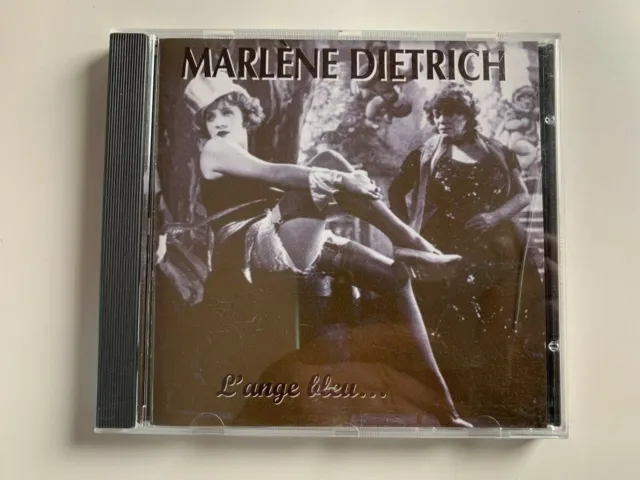 Cd Marlene Dietrich L'ange Bleu