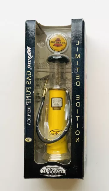 Pennzoil Gearbox Die Cast Wayne Gas Pump Replica Limited Edition Vintage