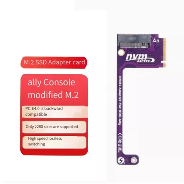 Für   Ally M.2 NVME Transferkarte 2230 auf 2280 NVME 90° M2 Adapterkarte4877