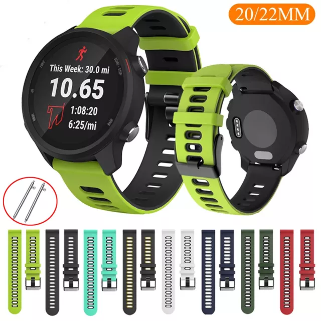 Silikon Bracelet Armband Garmin Forerunner 245 645 Music Vivoactive 4 3 Venu