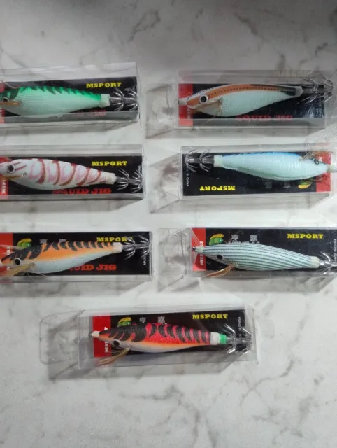 oppai tataki fishing squid Glow  cestello doppio gamberetto Polpo Calamari Seppi