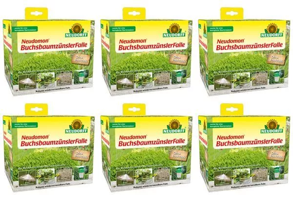 Neudorff® Neudomon® BuchsbaumzünslerFalle 6 Sets Buchsbaum Falle