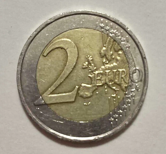 Pièce très rare de 2 euros - Commémorative république française UEM - 2009 2
