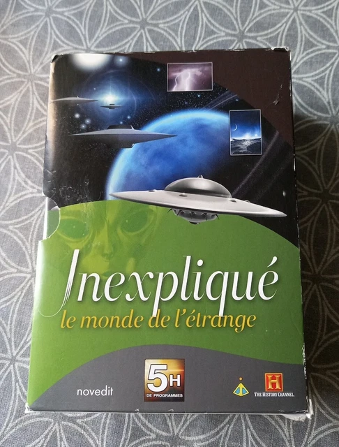 Coffret 5 DVD "INEXPLIQUÉ Le Monde De L'Étrange"