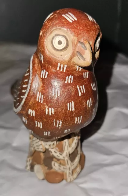 Handmade In Peru Ceramic / Clay Bird Whistle 2