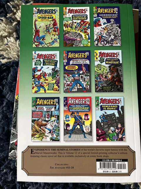 Mighty Marvel Masterworks The Avengers 2 TPB 2