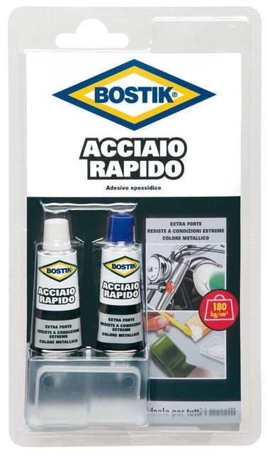 Colla Bostik Saldarapido 30ml - Bicomponente Istantanea Super Forte Per Multi Materiali - Foto 4