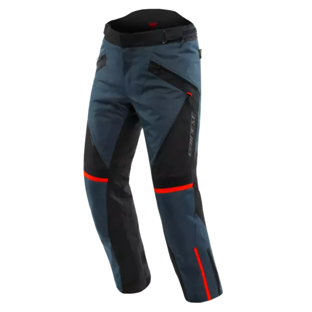 Dainese Tempest 3 D-Dry Ebony Schwarz Lava Rot Hose - Kostenloser Versand! 2