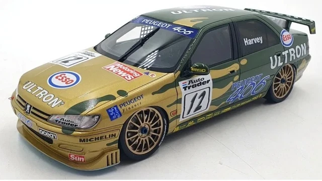 OTTOMOBILE OT324 1/18 Peugeot 406 Super Touring Car Cup 1997 Yellow | Achetez sur