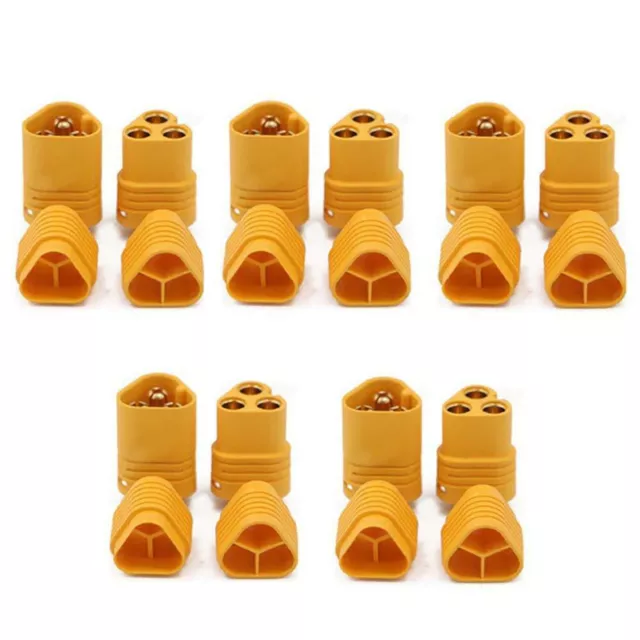 10Pcs MT60 Male+ Female Motor Plug Connector Set For RC Multicopter Quadcopter