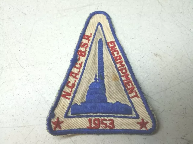 1953 National Capital Area Council Boy Scouts Of America NCAC-BSA Patch Wash DC