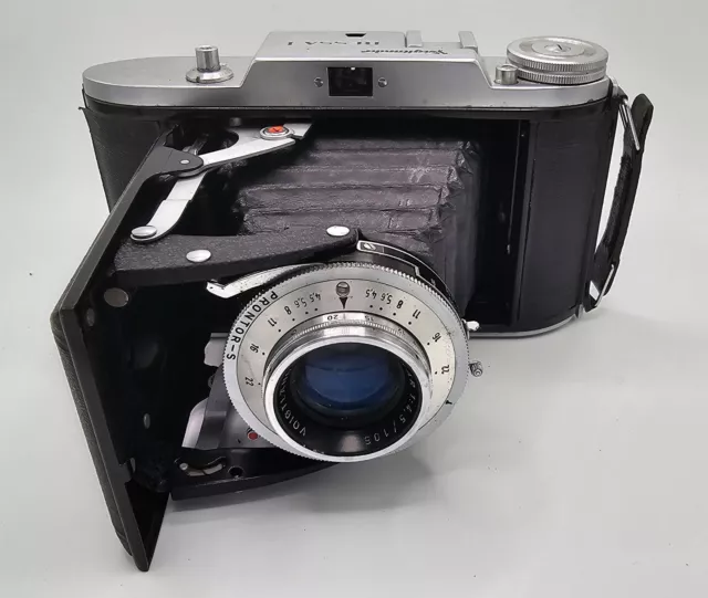 Voigtlander Bessa I 6x9 & 4x6  Medium Format Camera w/ Vaskar 105mm F 4.5 Lens