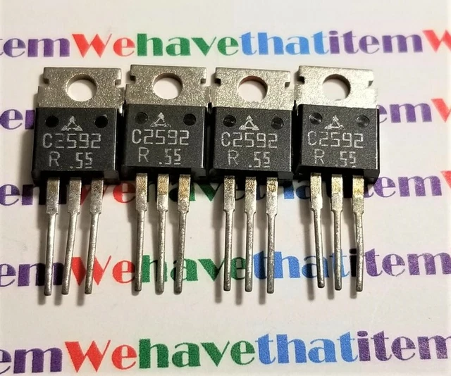 thumbnail image 2 of 4x 2SA968B Transistors - A968B TO220 - Toshiba Replacement For Main Board Repairs 2 of 5