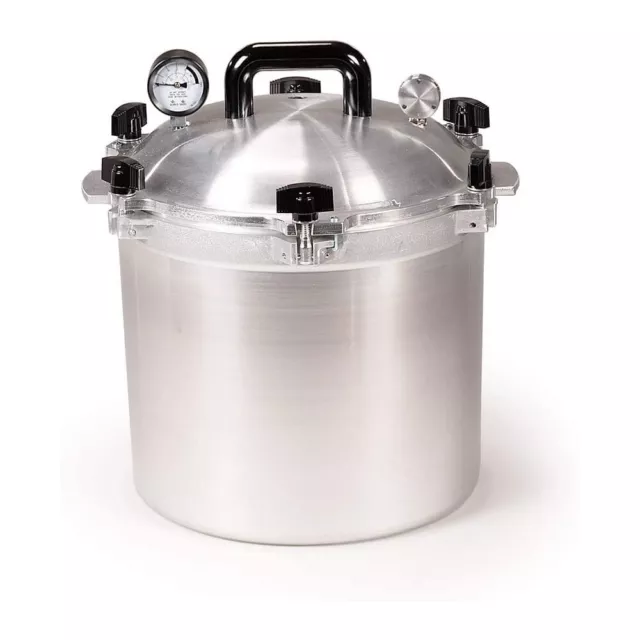All American Pressure Cooker Canner for Home Stovetop Canning, USA Made, 21.5 qt