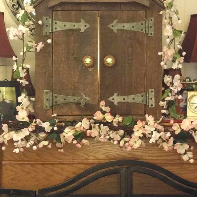 2 T Strap Hinges Wrought Iron Cabinet Door Window Antique Trunk Gate Hand Forged 5