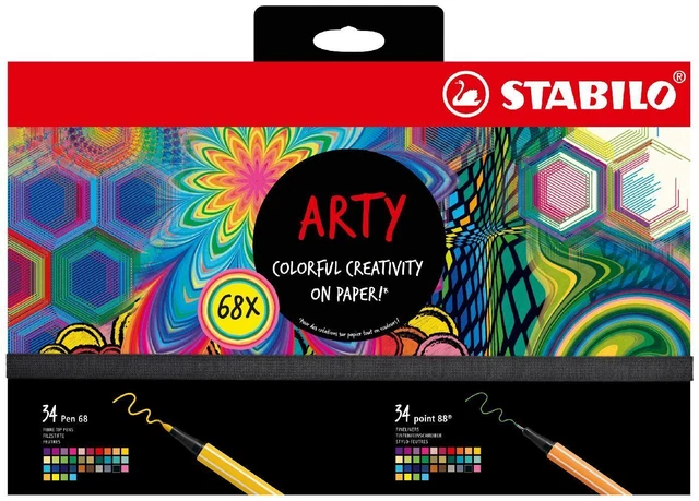 STABILO ARTY 68er Kreativ Set (Pen 68/point 88) Stück In Karton Unbestimmt 2023