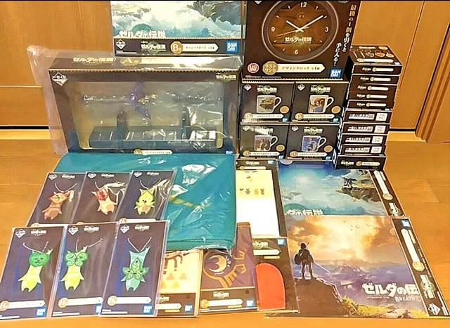 ICHIBAN KUJI THE Legend of Zelda Tears of the Kingdom Full Complete Set ...