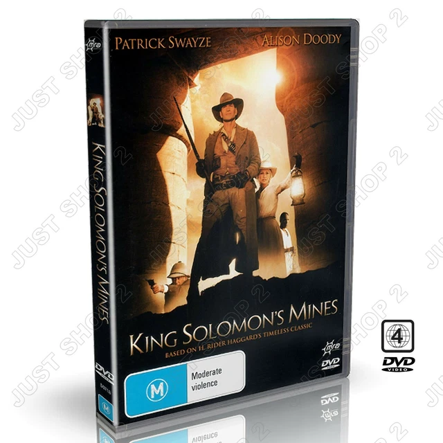 KING SOLOMON'S MINES DVD Movie / Film Patrick Swayze Brand