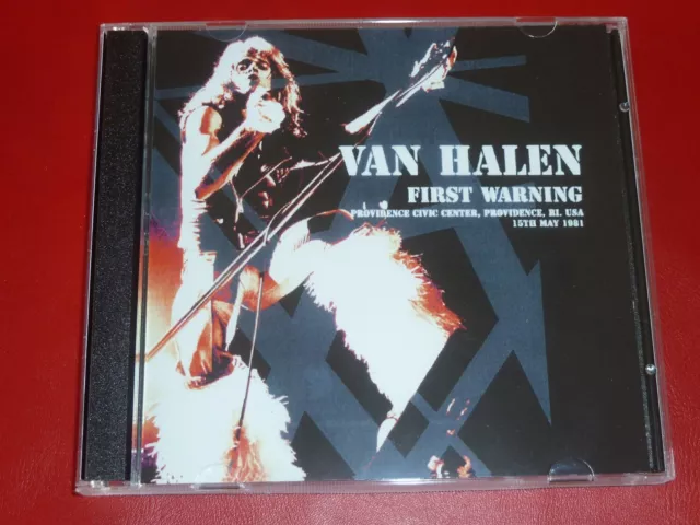 VAN HALEN Providence Night USA 1981 David Lee Roth 2CD