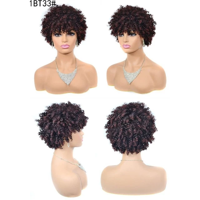 Afro Wig Fancy Dress Party Curly Synthetic Full Wig Funky Disco Men's Hair;