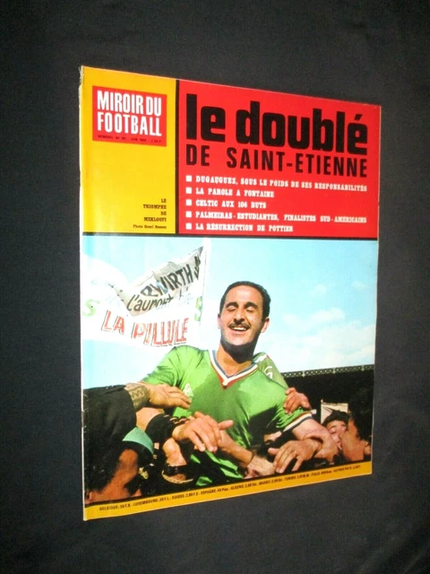 LOT 4 MIROIR DU FOOTBALL Année 1977 special liverpool