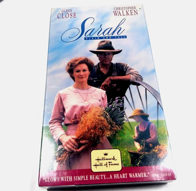 NEW SARAH PLAIN And Tall VHS Tape Movie 1991 Glenn Close Christopher