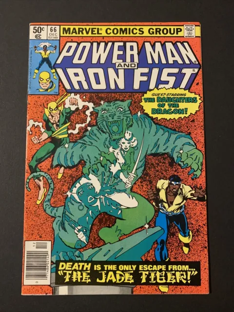 Power Man and Iron Fist #66 2nd Sabretooth Newsstand Variant Marvel FVF