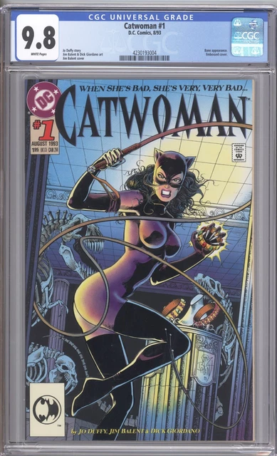 Catwoman #1 CGC 9.8 - White Pages - - Bane Appearance 8/93