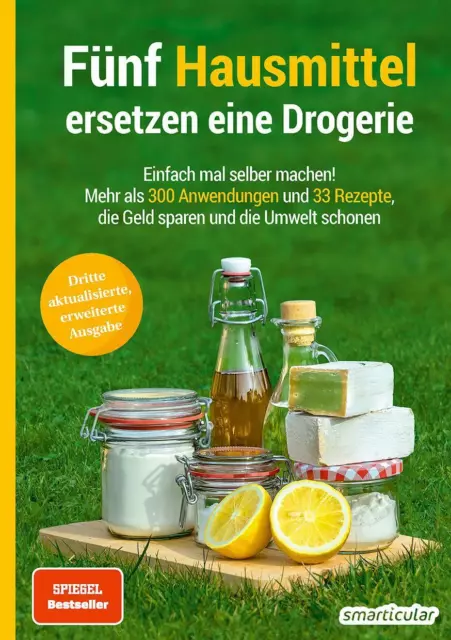 Fünf Hausmittel ersetzen eine Drogerie | smarticular Verlag | Taschenbuch | 2022