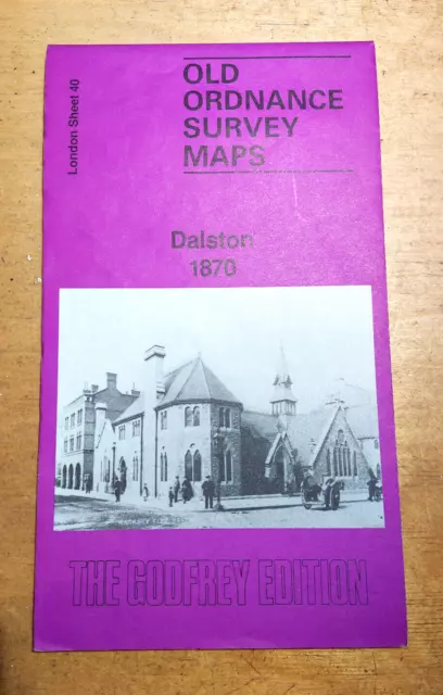 Dalston 1870   Godfrey Old Ordnance Survey Map