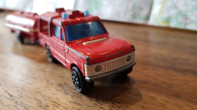 MAJORETTE-RANGE ROVER &POMPIER& -N°246-Ech 1/60-Made In France EUR 2,00