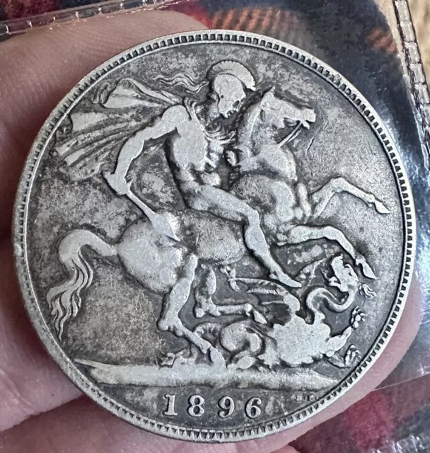 Victoria Silver Crown 1896