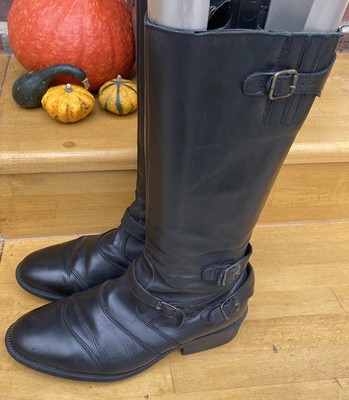 BELSTAFF LEDER STIEFEL Trialmaster Gr 