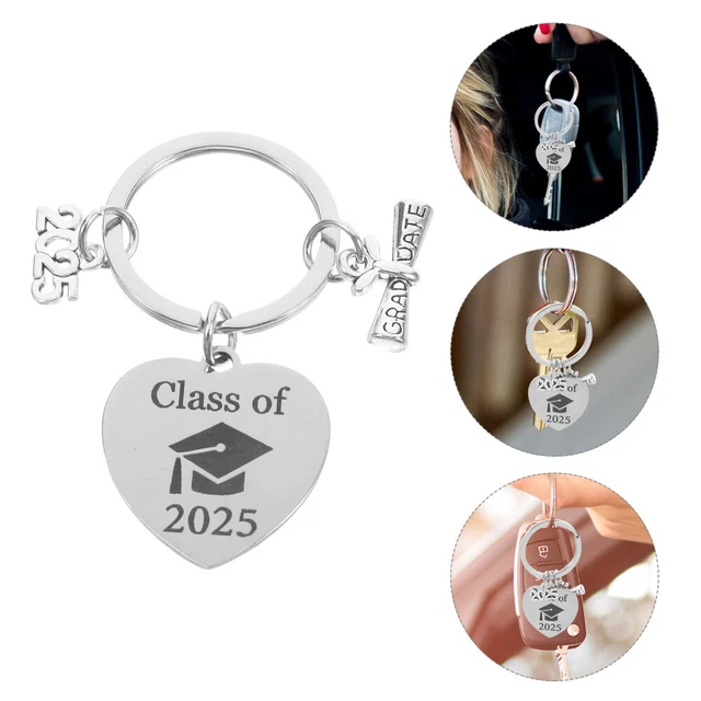 CLASS OF 2025 Graduation Keychain Funny Graduation Key Chain Grad Key ...