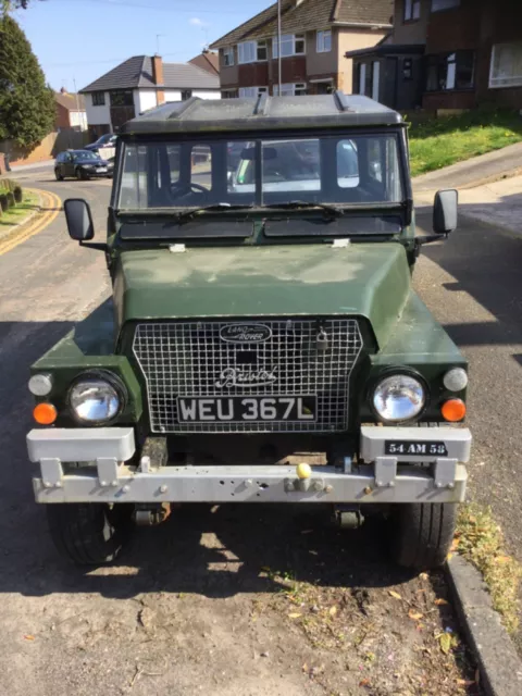 Land Rover Lightweight Airportable Series 3 ( 54 AM 58 ) ex RAF.