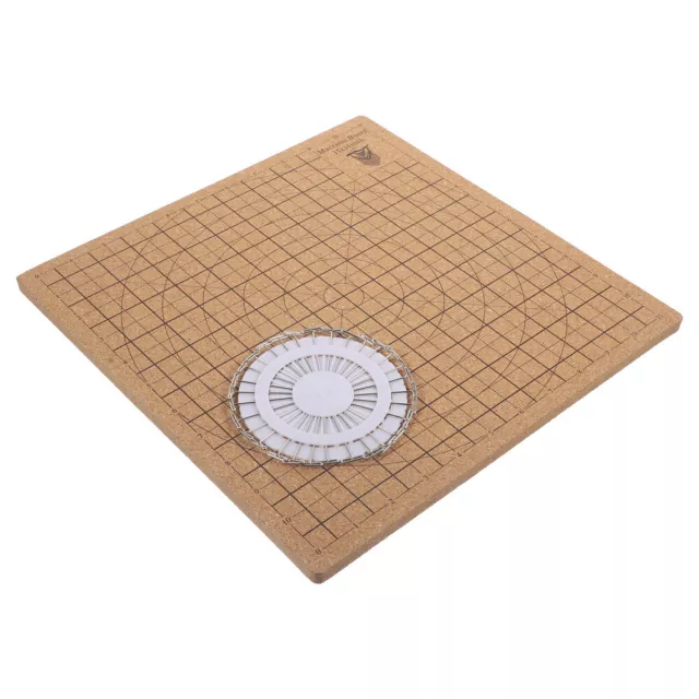 1 juego de tablero de corcho tablero de macramé tablero artesanal de nudos para pulsera de medición