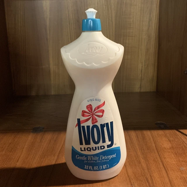 IVORY LIQUID DISH Soap Dishwashing Fabric Detergent VINTAGE King Size